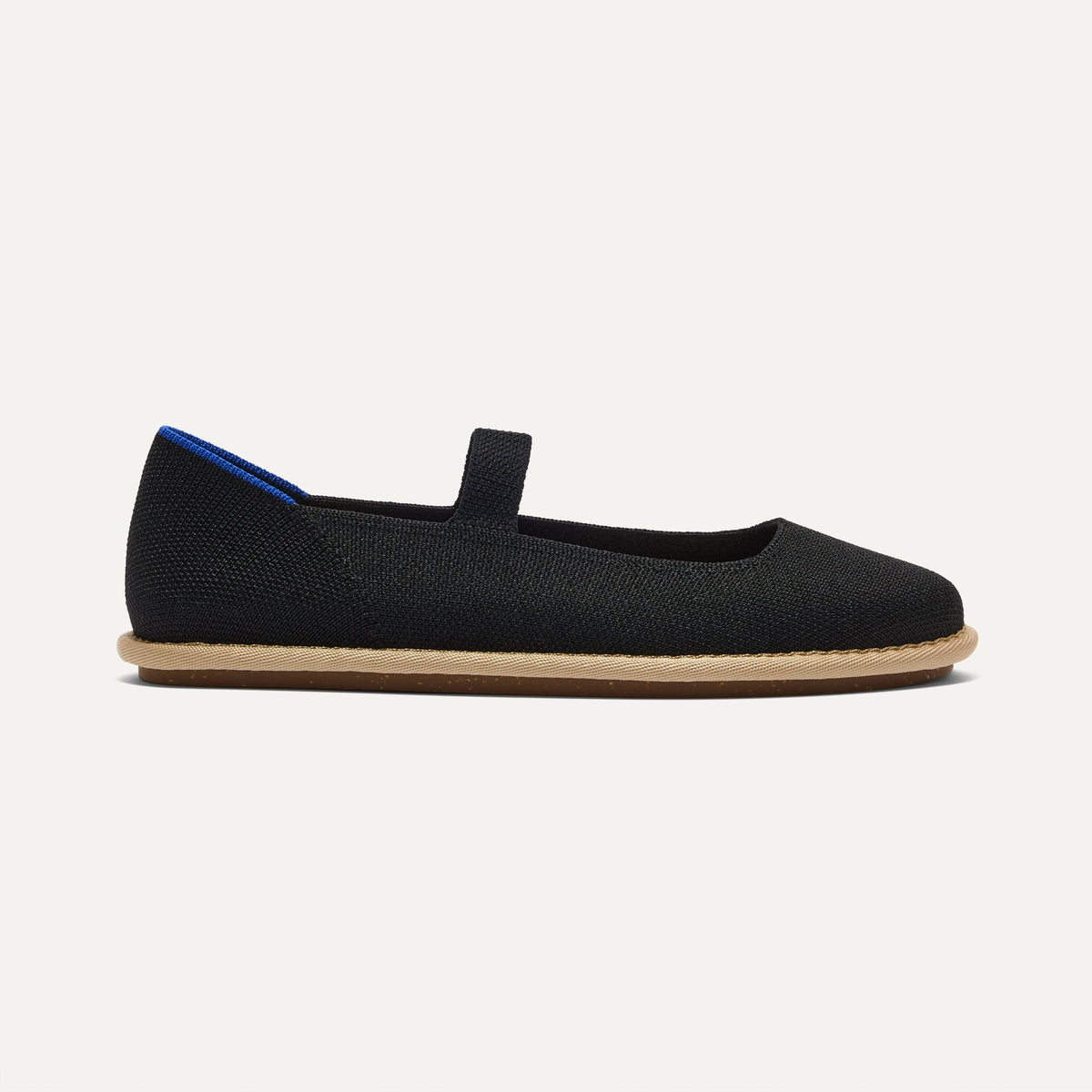 side | The Cruiser Mary Jane in Black shown from the side.