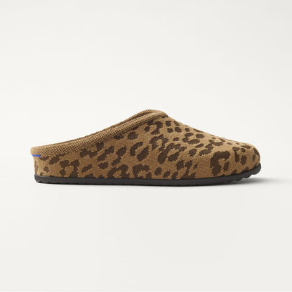 side | The Casual Clog in ReVelvet™ Khaki Cat shown from the side.
