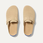 The Braid Clog in Wheat shown from the top.