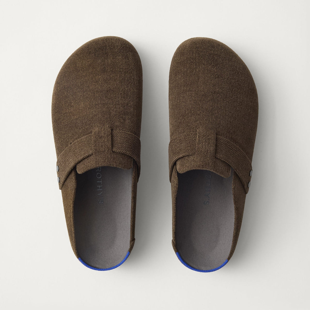 The Men's Clog in ReVelvet™ Bistro shown from the top.